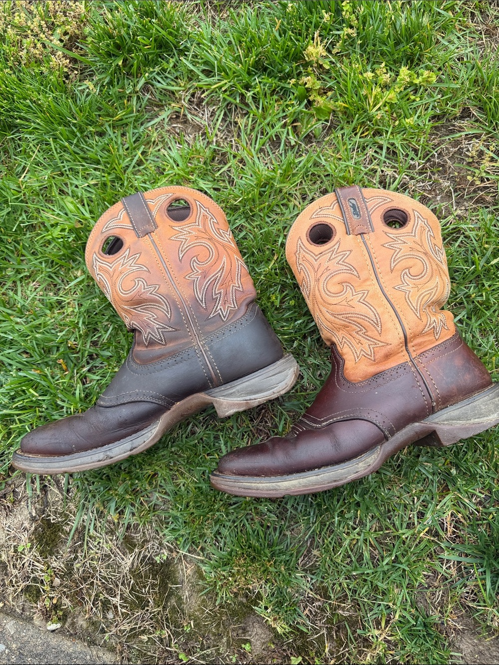 Men's Rebel By Durango Saddle Up Western Boots Size 9.5D